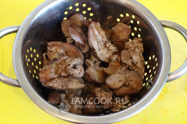 Откинуть печень на дуршлаг