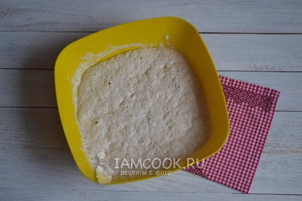 Готовая опара