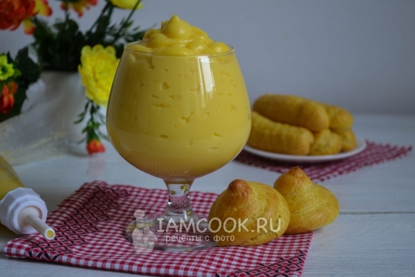 Заварной крем для эклеров
