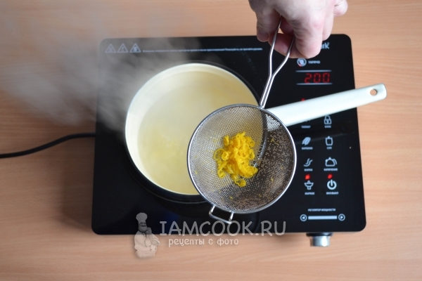 Вынимаем цедру