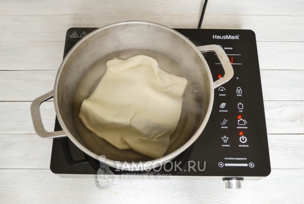 Отварить слой теста