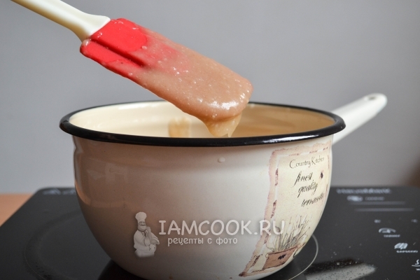 Постный крем для торта готов