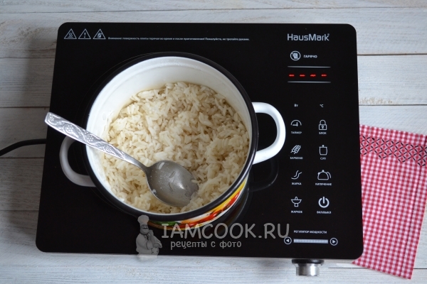 Отварить рис