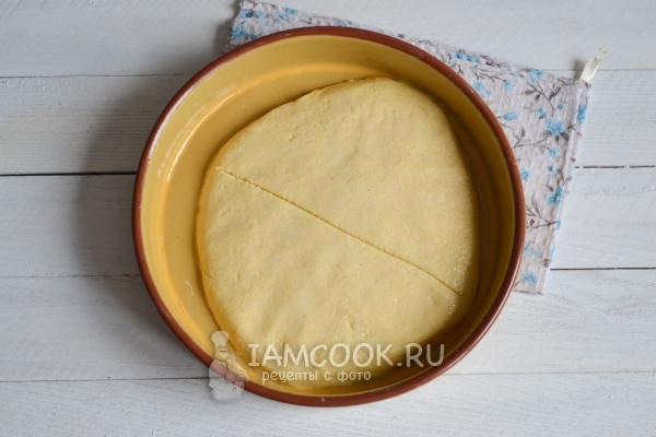 Заготовка для чурека отдыхает