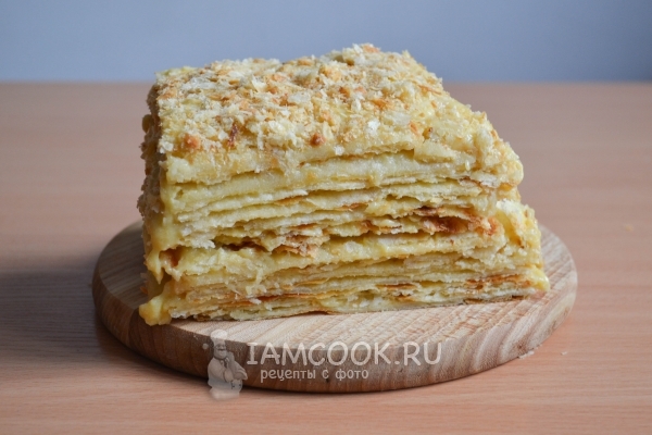 Готовый торт с постным кремом