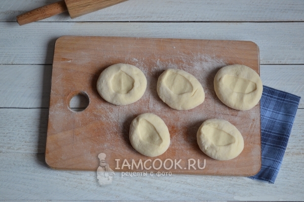 Разделить тесто на части