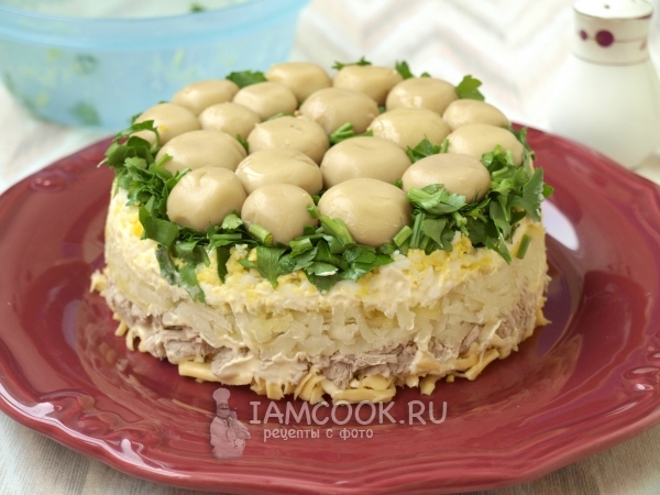 Готовый салат «Полянка»