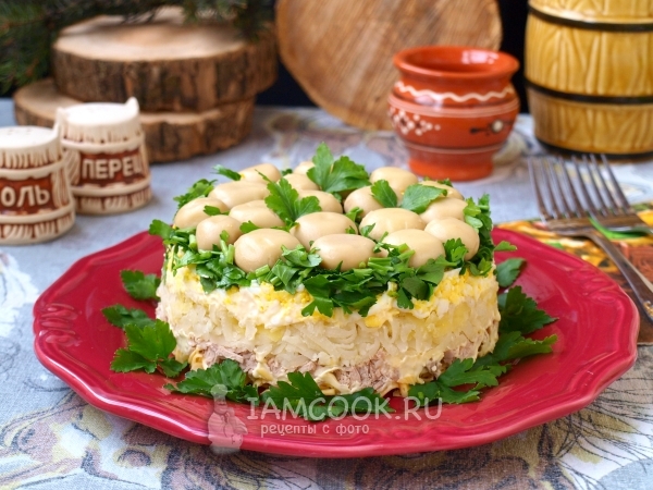 Салат «Полянка»