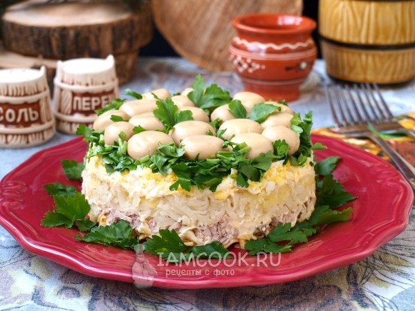 Рецепт салата «Полянка»