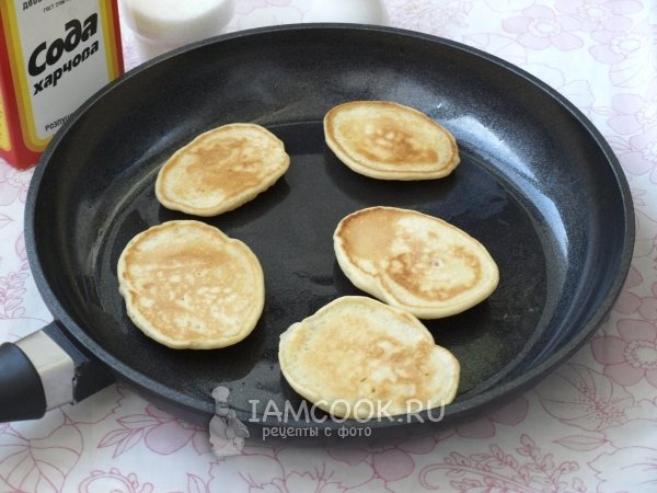 Пожарить оладьи