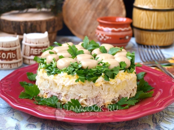 Фото салата «Полянка»