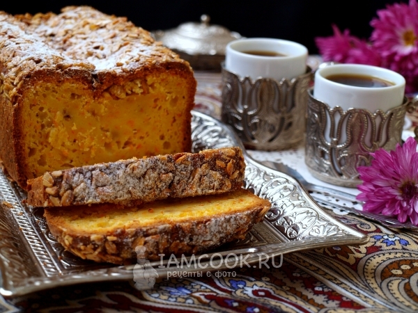 Рецепт творожно-морковного кекса