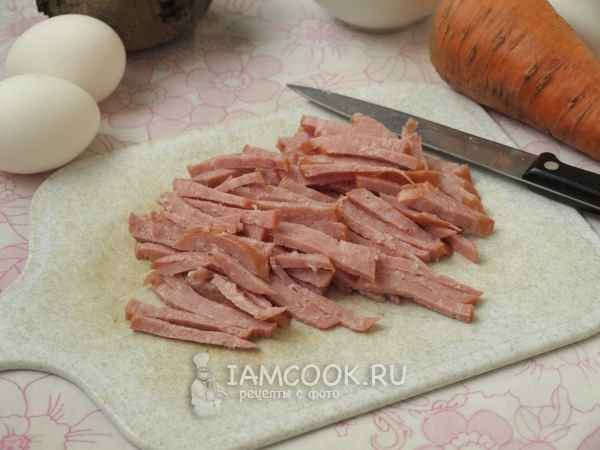 Порезать колбасу