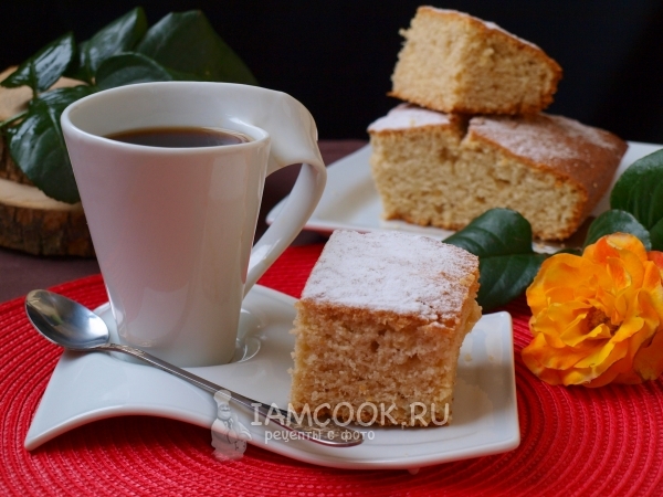 Рецепт манника на кефире без яиц