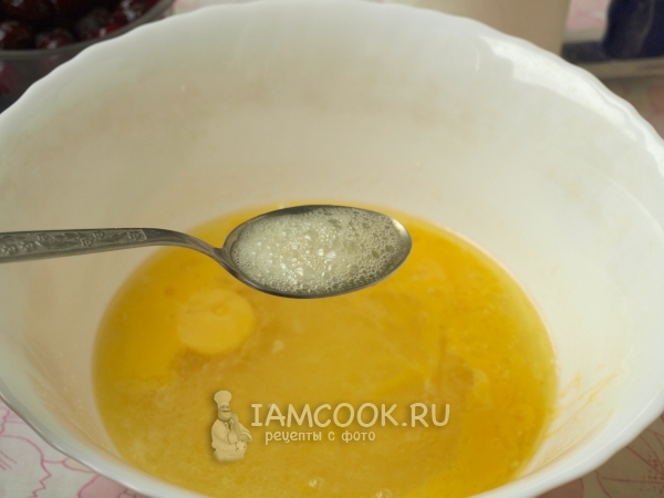 Погасить соду соком лимона