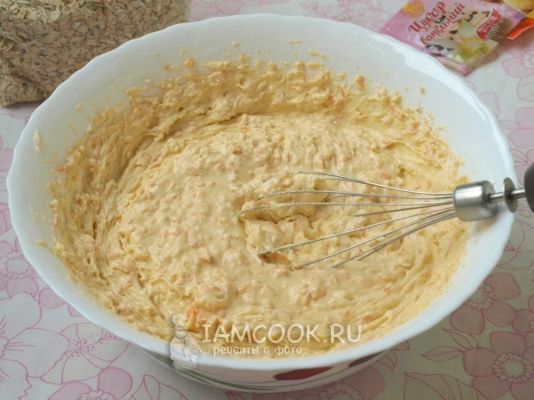 Размешать тесто