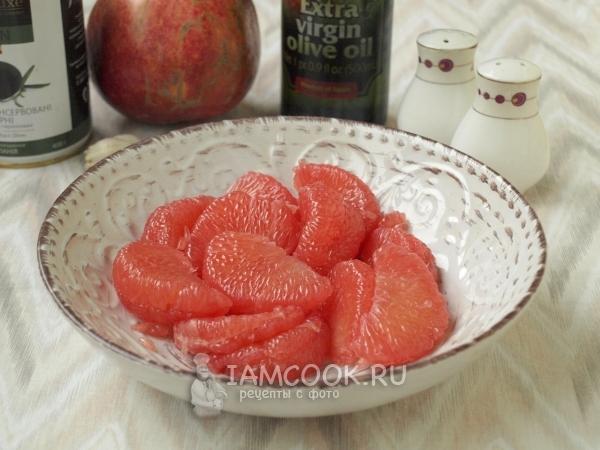 Почистить грейпфрут