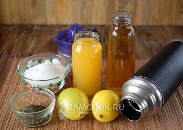 Ингредиенты для коктейля «Ароматный»