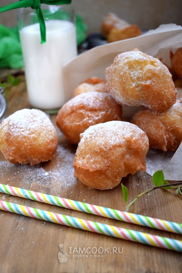 Французские пончики (пышки) бенье