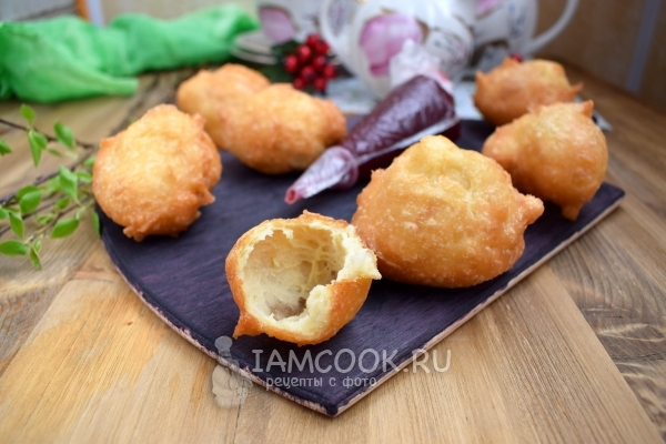 Открытая пышка бенье