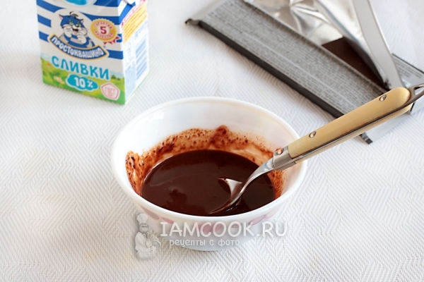 Приготовить глазурь