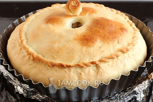 Фото балиша с мясом и картошкой