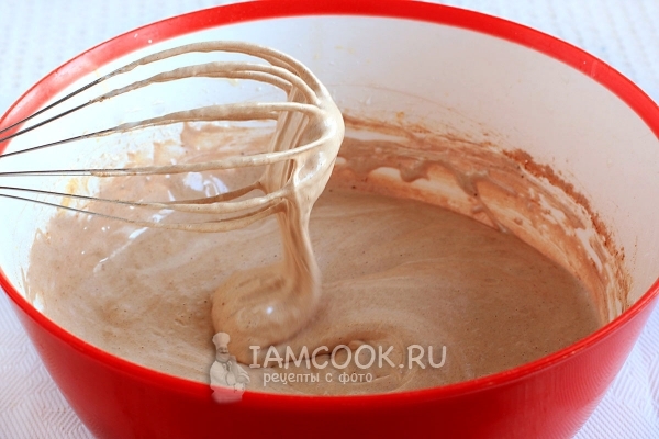 Размешать тесто