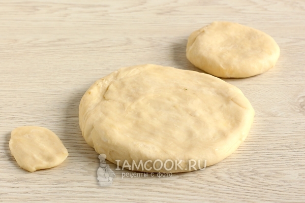 Разделить тесто на части