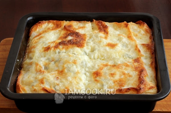 Готовая ачма из лаваша с творогом