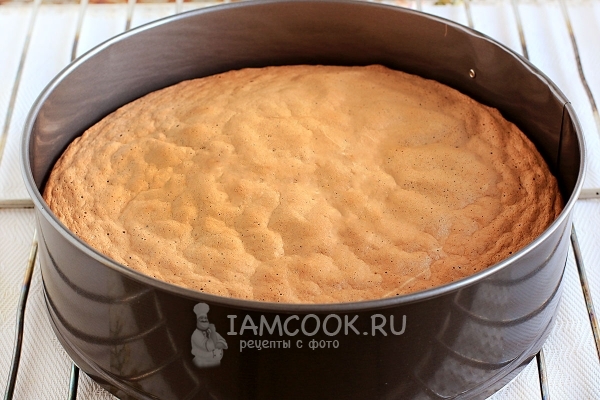 Испечь бисквит