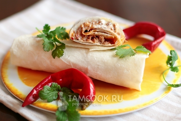 Рецепт бурито как в метро