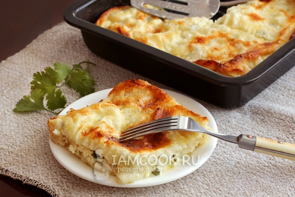 Рецепт ачмы из лаваша с творогом