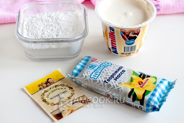 Ингредиенты для крема