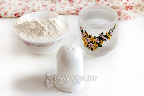 Ингредиенты для теста