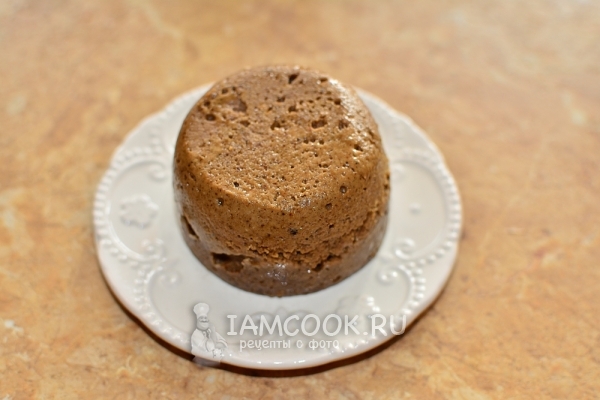 Диетический кекс в микроволновке за 5 минут