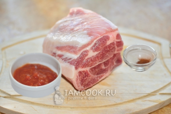 Ингредиенты для шашлыка в микроволновке