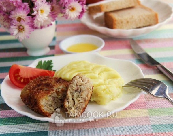 Рецепт котлет из сазана