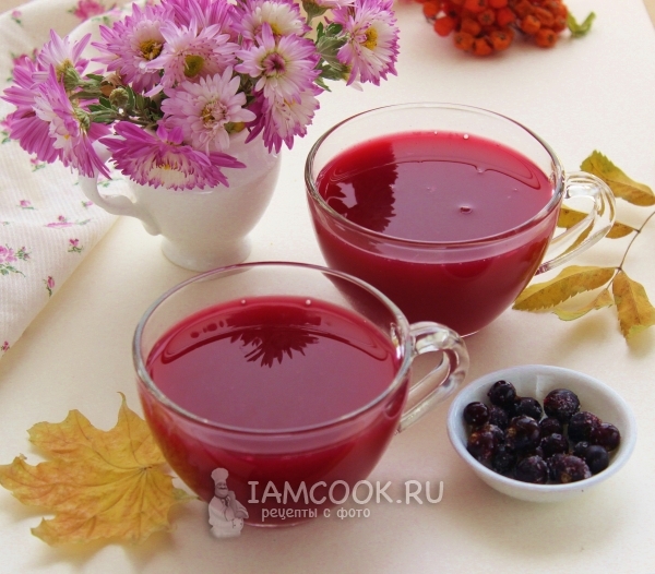 Рецепт киселя из чёрной смородины