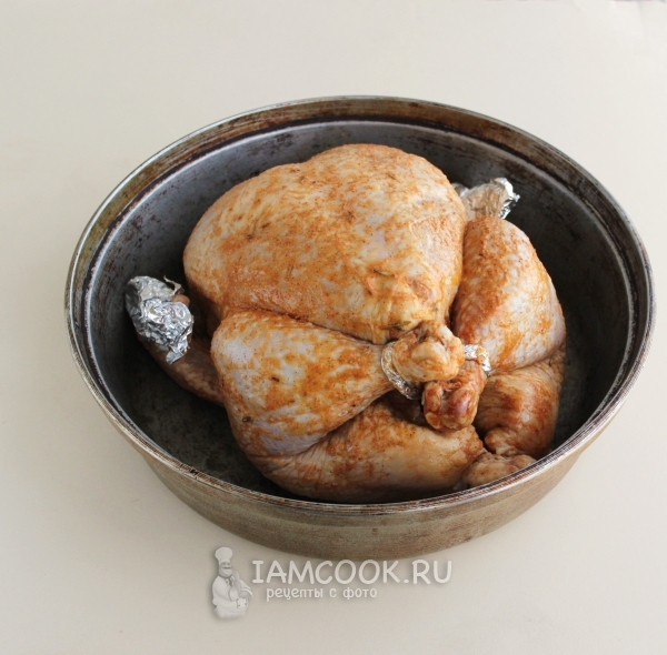 Закрыть крылышки фольгой