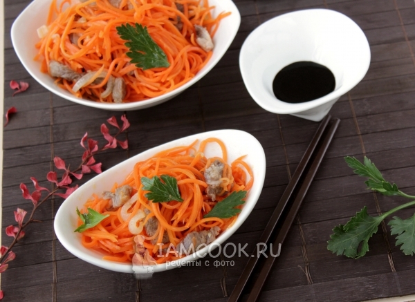 Фото хе из мяса свинины по-корейски