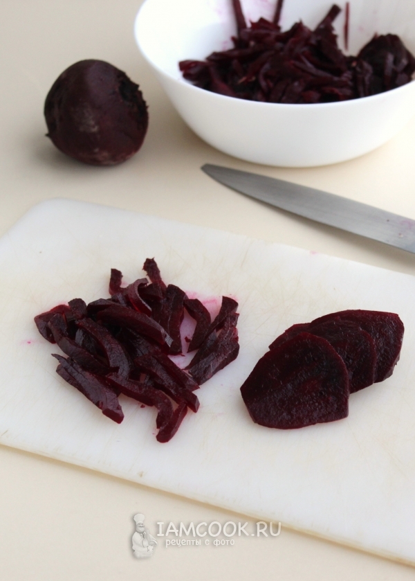 Порезать свеклу