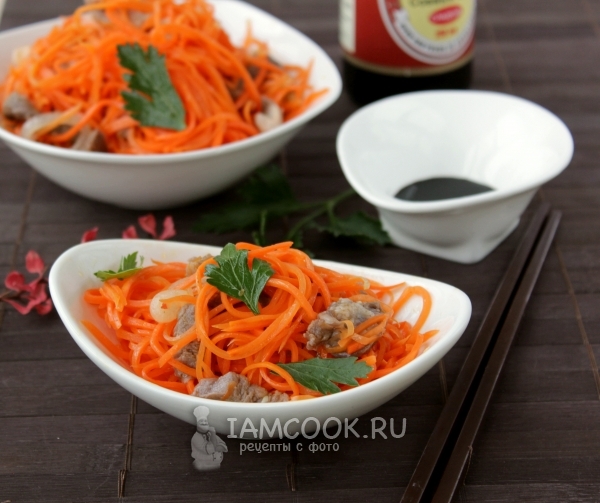 Рецепт хе из мяса свинины по-корейски