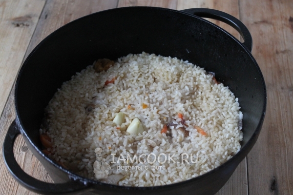 Сварить плов