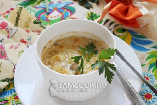 Фото жульена из белых грибов