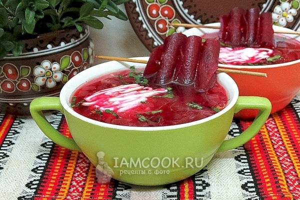 Рецепт борщка-борщика