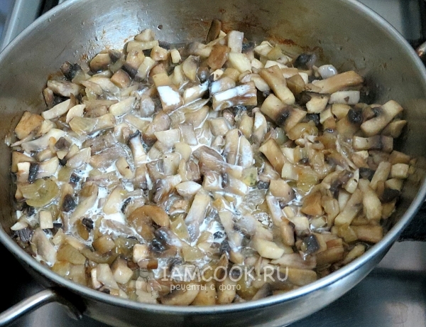 Влить сливки