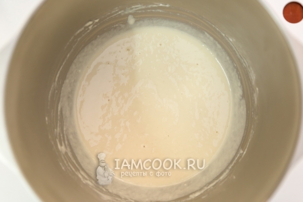 Приготовить опару