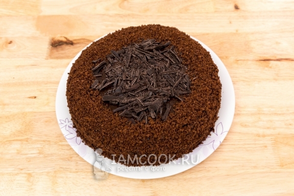 Фото бисквитного торта с джемом