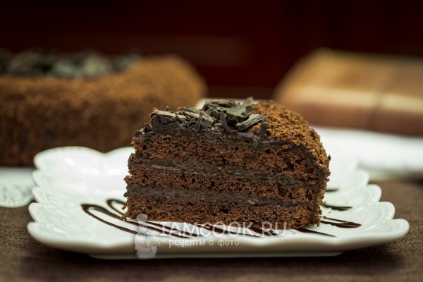 Рецепт бисквитного торта с джемом