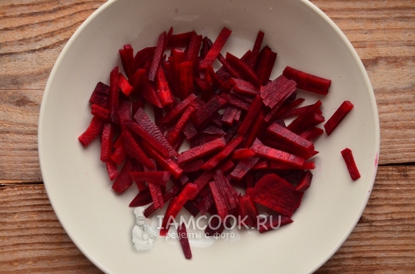 Порезать свеклу